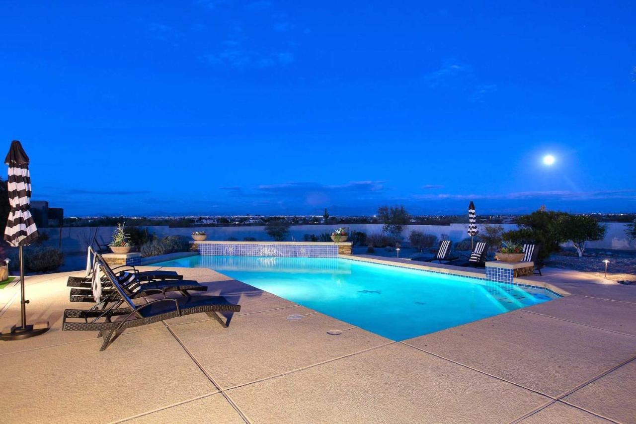 Adobe Arizona Home With City And Mountain Views Queen Creek 외부 사진