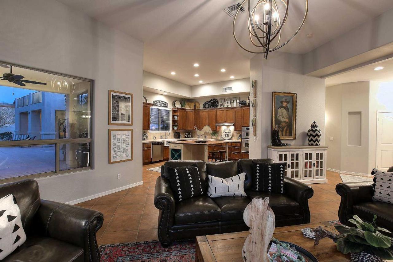 Adobe Arizona Home With City And Mountain Views Queen Creek 외부 사진