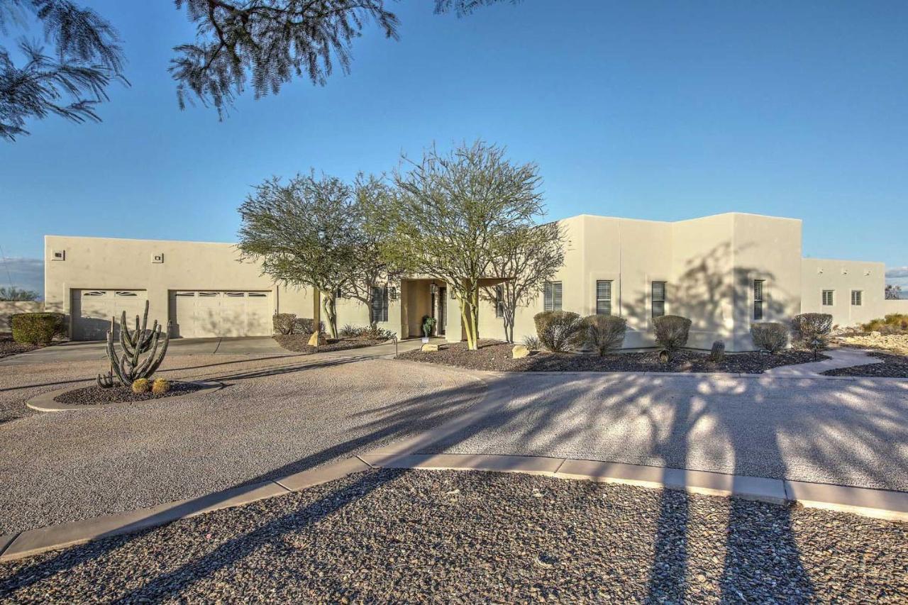 Adobe Arizona Home With City And Mountain Views Queen Creek 외부 사진