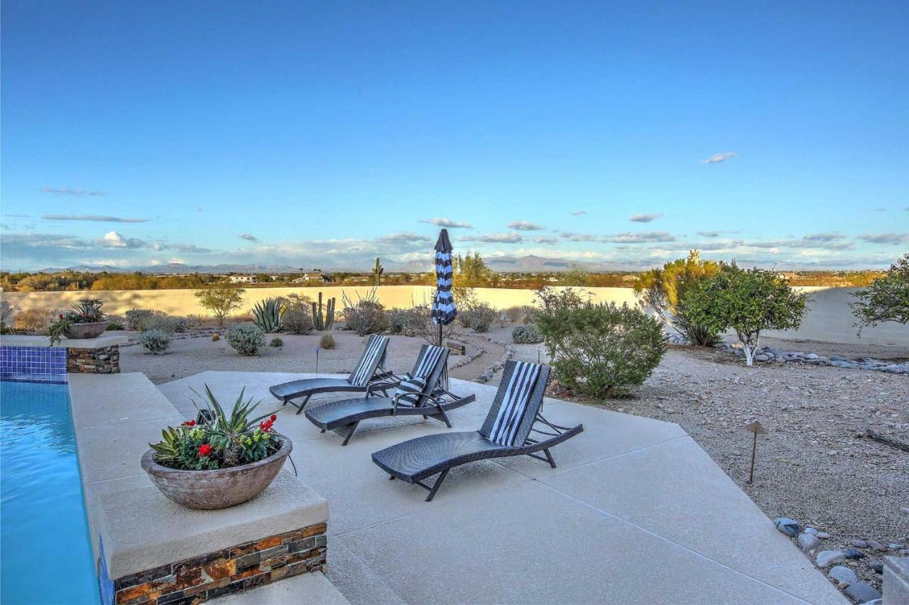 Adobe Arizona Home With City And Mountain Views Queen Creek 외부 사진