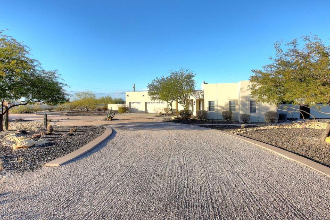 Adobe Arizona Home With City And Mountain Views Queen Creek 외부 사진