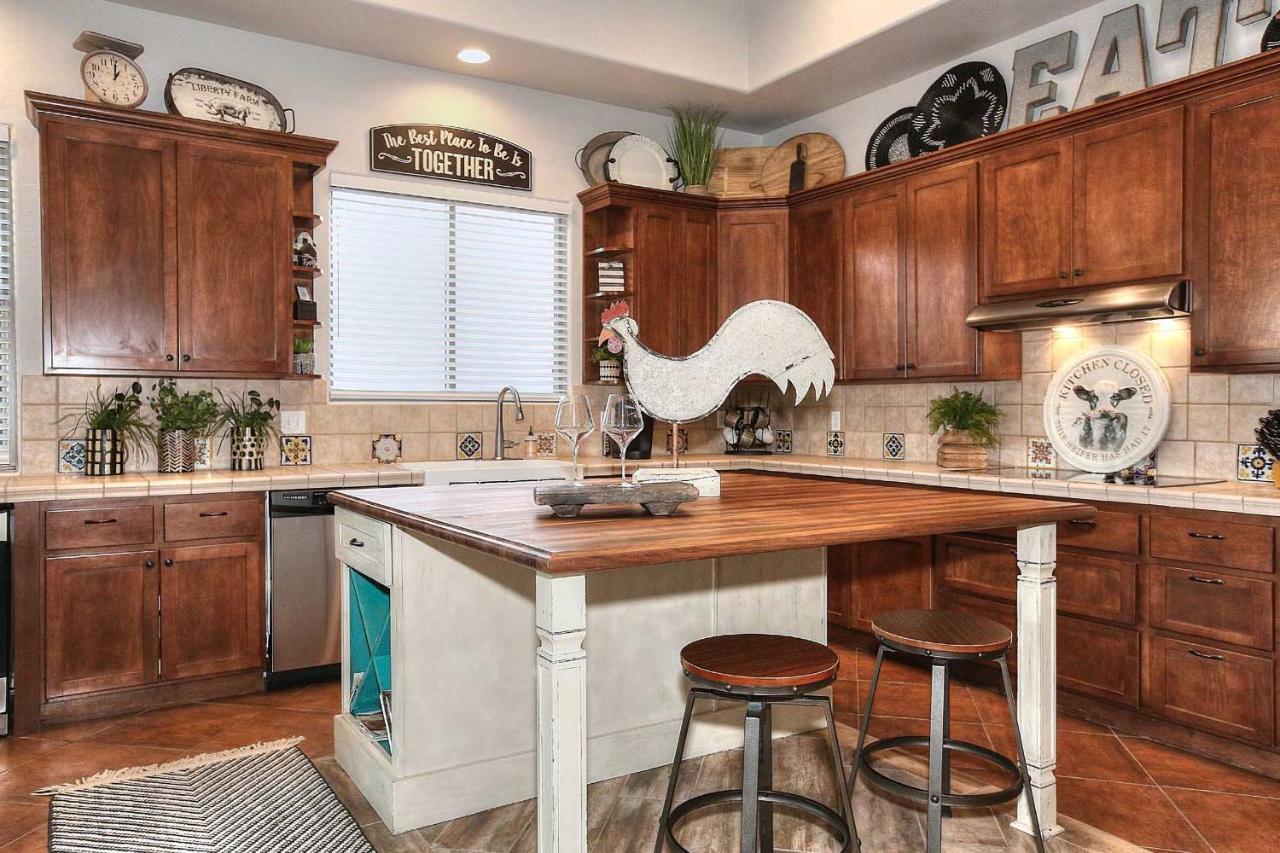 Adobe Arizona Home With City And Mountain Views Queen Creek 외부 사진