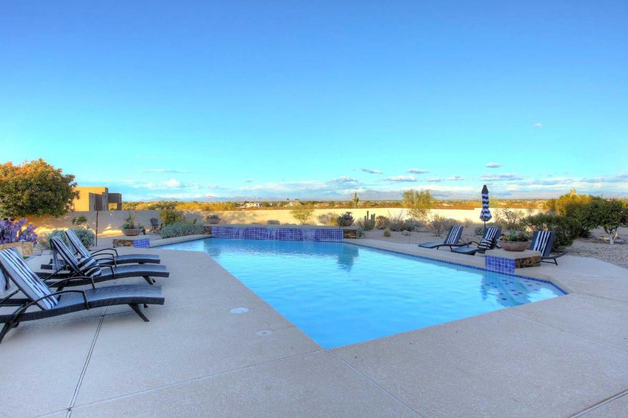 Adobe Arizona Home With City And Mountain Views Queen Creek 외부 사진